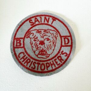 St Christophers School Bull Dogs Richmond VA Letterman Patch 1950s